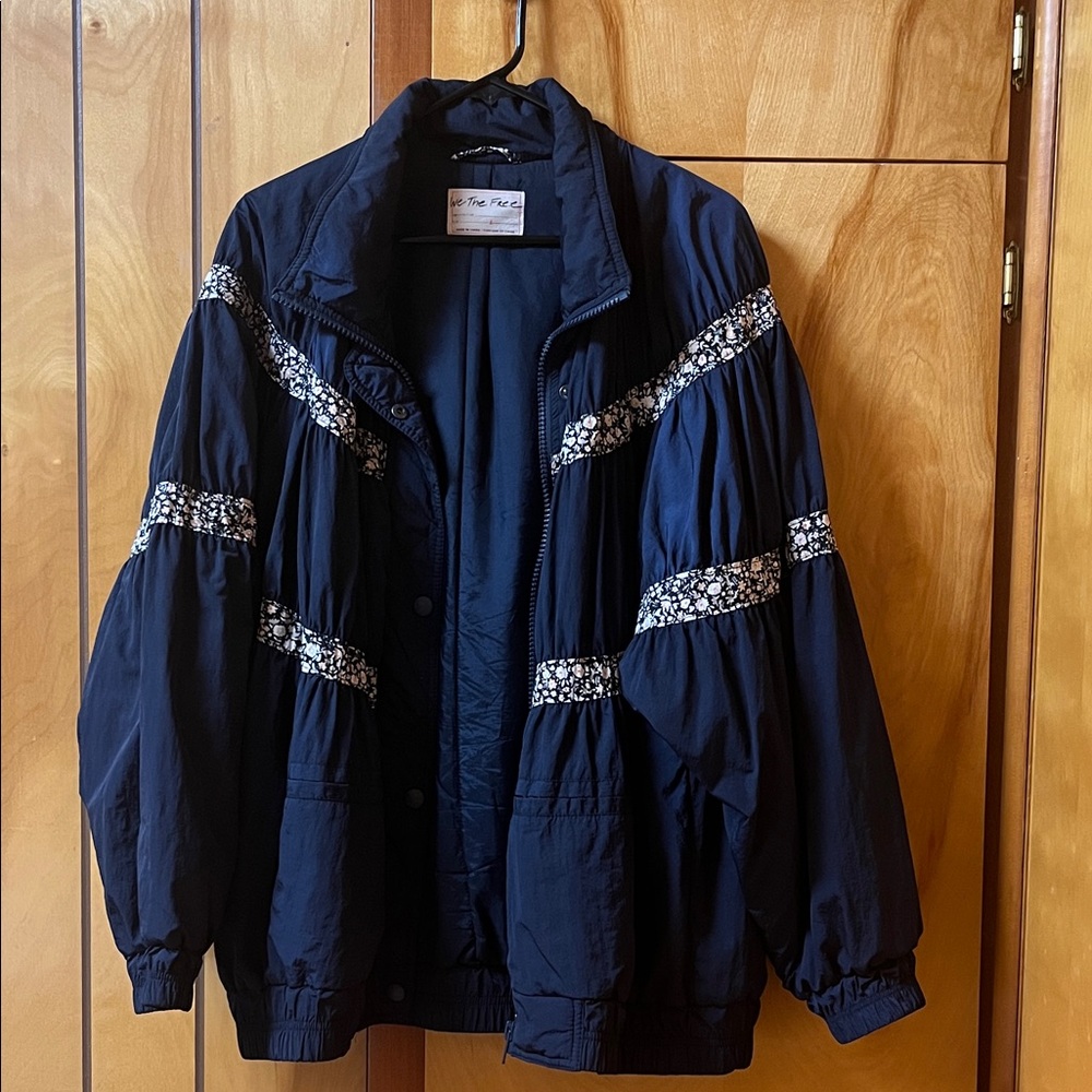 We The Free Floral Windbreaker-Size L